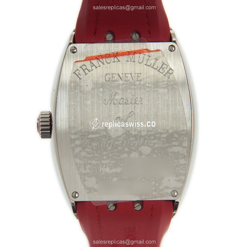 Franck Muller V 35 QZ (AC.RG) VANGUARD Quartz Stainless Steel