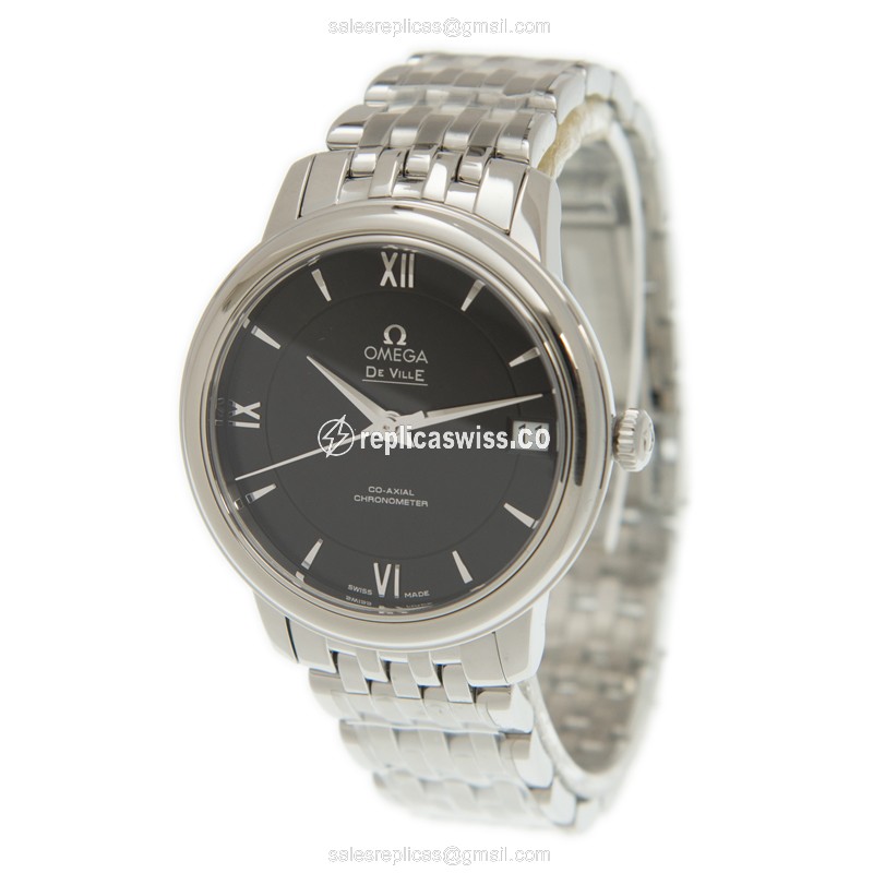 Omega 424.10.33.20.01.001 DE VILLE Automatic Stainless Steel