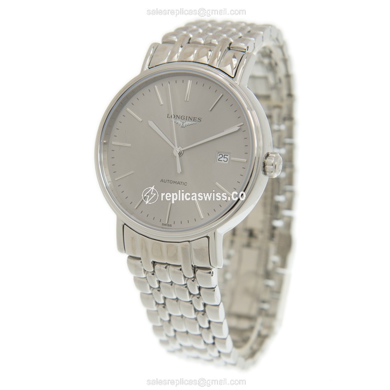 Longines L4.922.4.72.6 PRESENCE Automatic Stainless Steel