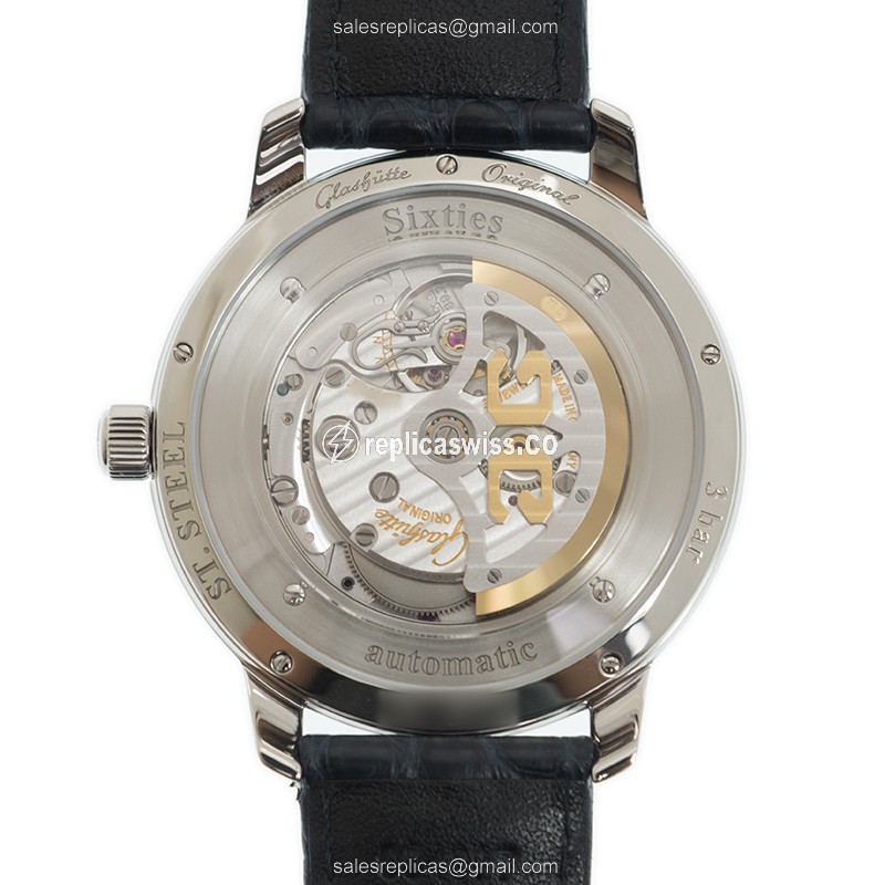 Glashutte 2-39-47-06-02-04 SENATOR SIXTIES Automatic Stainless Steel