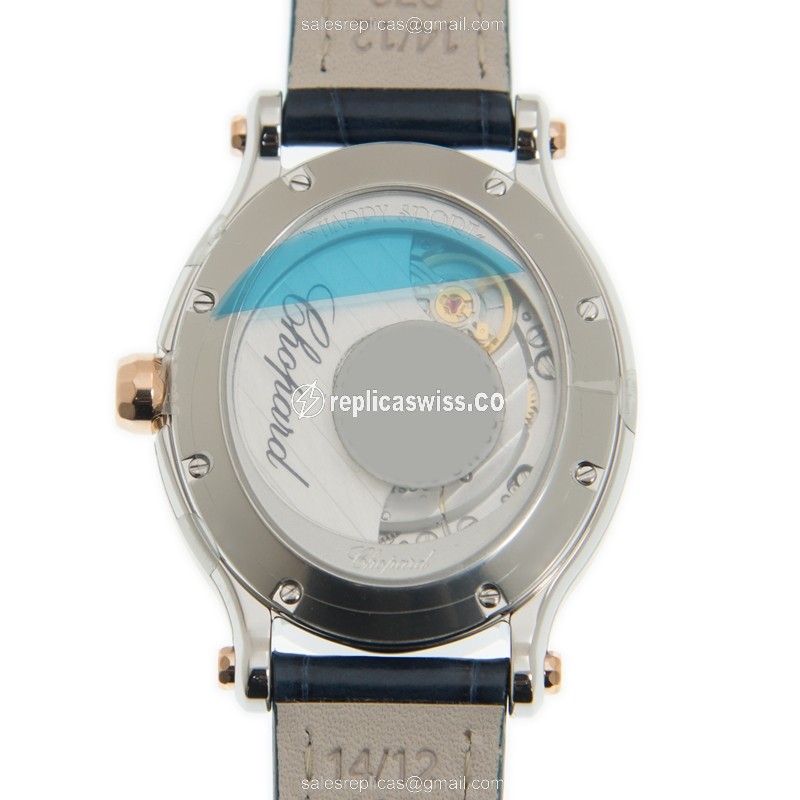Chopard 278602-6003 HAPPY SPORT Automatic 18kt Rose Magic & Diamond