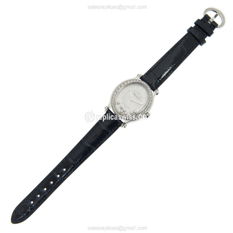 Chopard 278602-3003 HAPPY SPORT Automatic Stainless Steel & Diamonds