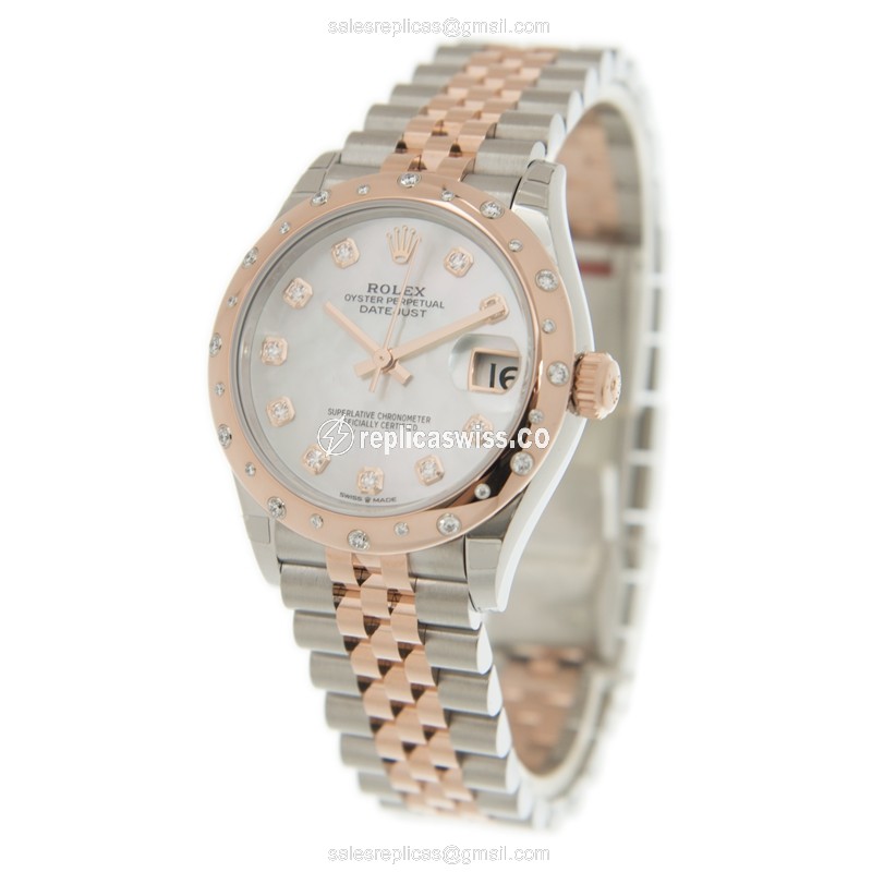 Rolex 278341RBR-0026 DATEJUST Automatic 18kt Rose Magic & Diamond