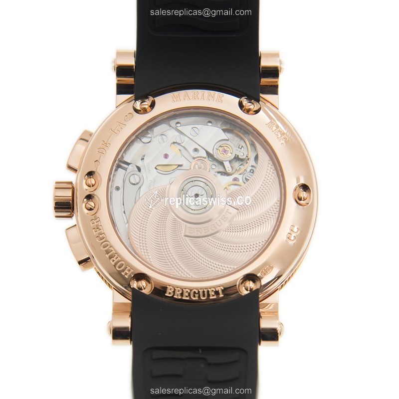 Breguet 5827BR/12/5ZU MARINE Automatic 18kt Rose Gold
