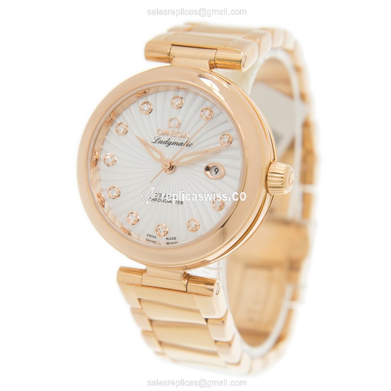Omega 425.60.34.20.55.001 DE VILLE Automatic 18kt Rose Gold
