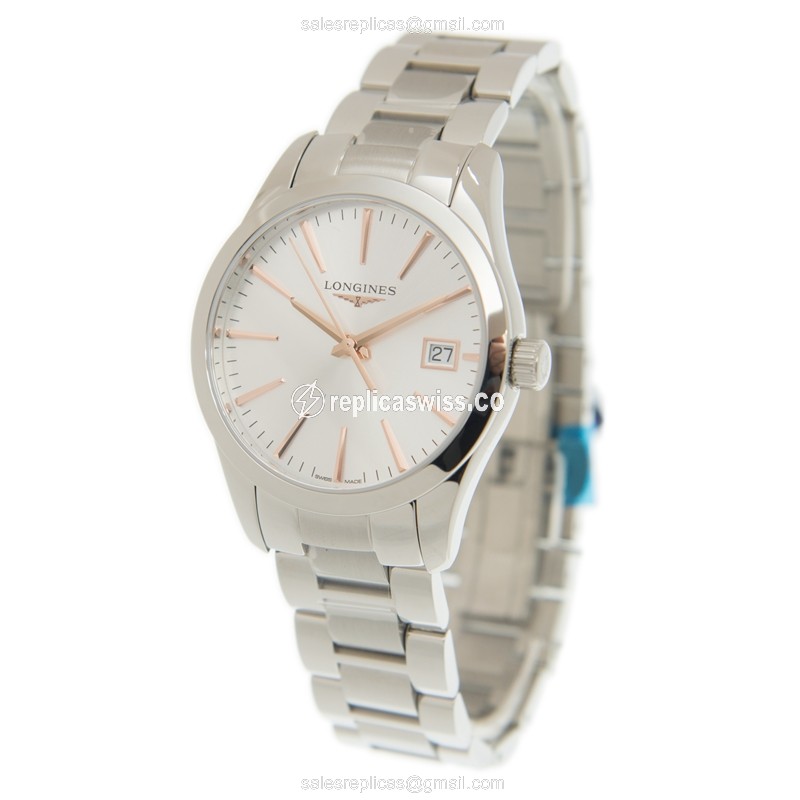 Longines L2.386.4.72.6 CONQUEST CLASSIC Quartz Stainless Steel