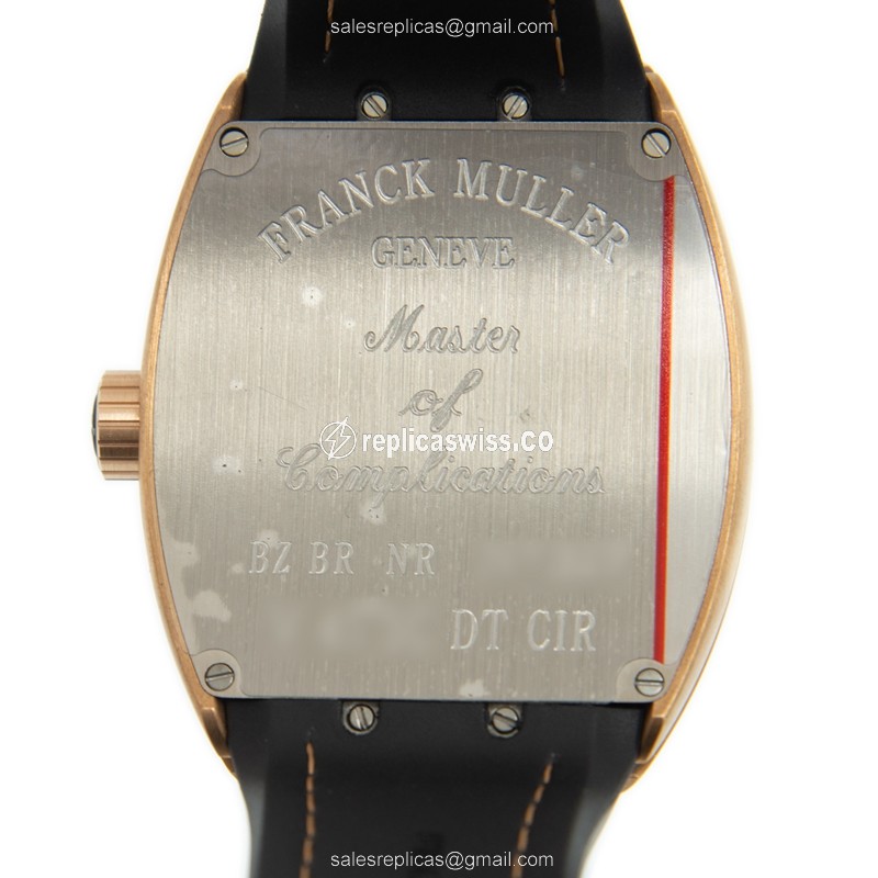 Franck Muller V 45 SC DT CIR (BZ.NR.BR) - GREEN VANGUARD Automatic Brass