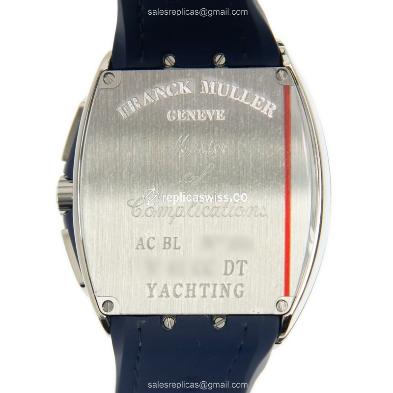 Franck Muller V 41 CC DT YACHTING (AC.BL) VANGUARD Automatic Stainless Steel