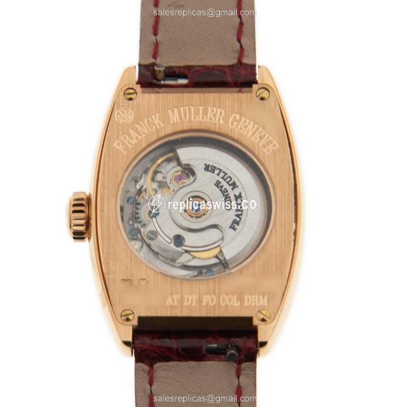 Franck Muller 1750 SC AT DT FO COL DRM (5N) CINTREE CURVEX Automatic 18kt Rose Gold