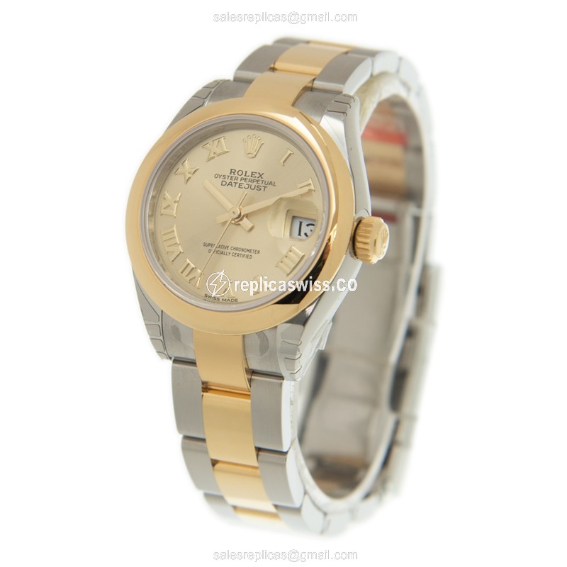 Rolex 279163-0010 LADY DATEJUST Automatic 18kt Gold & Steel
