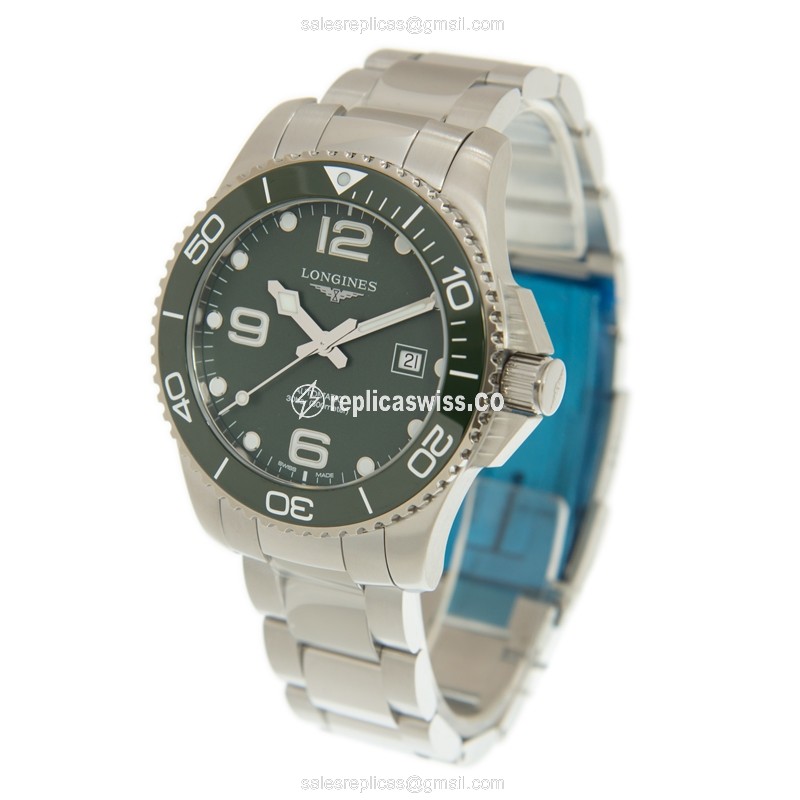 Longines L3.782.4.06.6 CONQUEST Automatic Ceramic & Steel