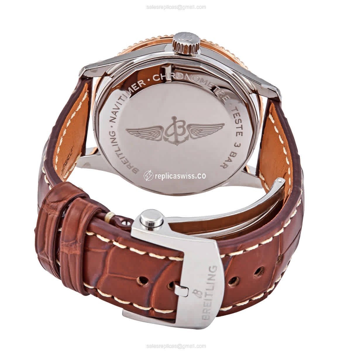 Breitling U17325211G1P2 NAVITIMER 1 Automatic 18kt Rose Gold & Steel
