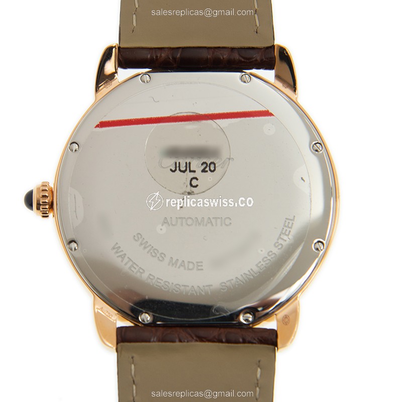 Cartier W6701009 RONDE SOLO DE CARTIER Automatic 18kt Rose Gold