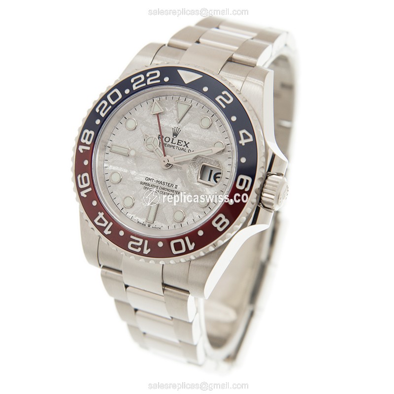 Rolex 126719BLRO-0002 GMT-MASTER II Automatic 18kt White Gold