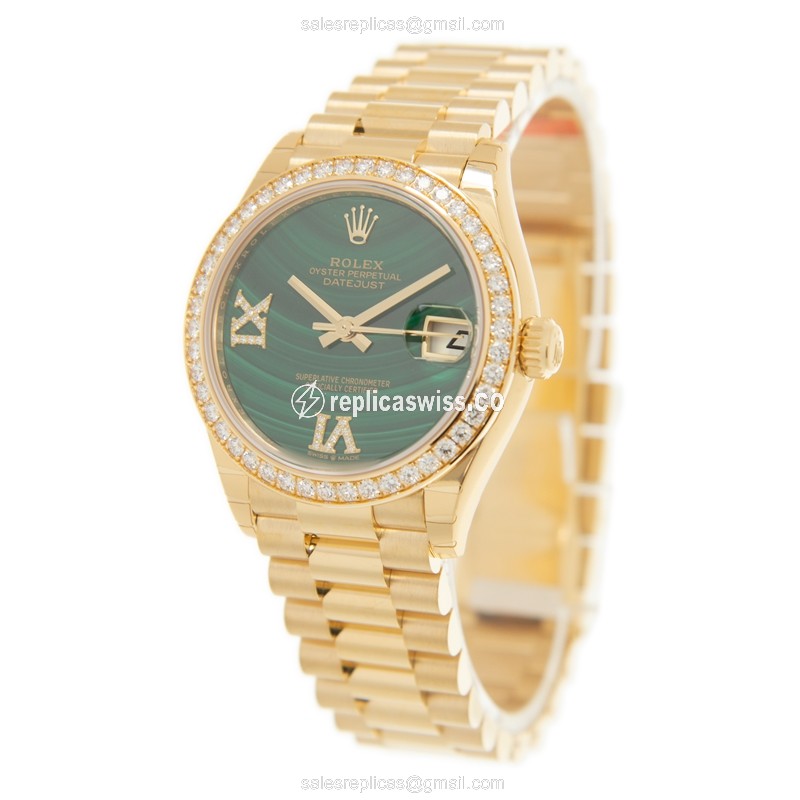 Rolex 278288RBR-MLVIIX_P DATEJUST Automatic 18kt Gold & Diamond