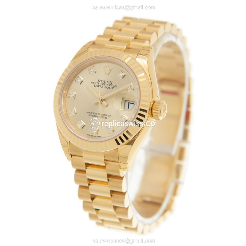 Rolex 279178-0017 LADY DATEJUST Automatic 18kt Yellow Gold
