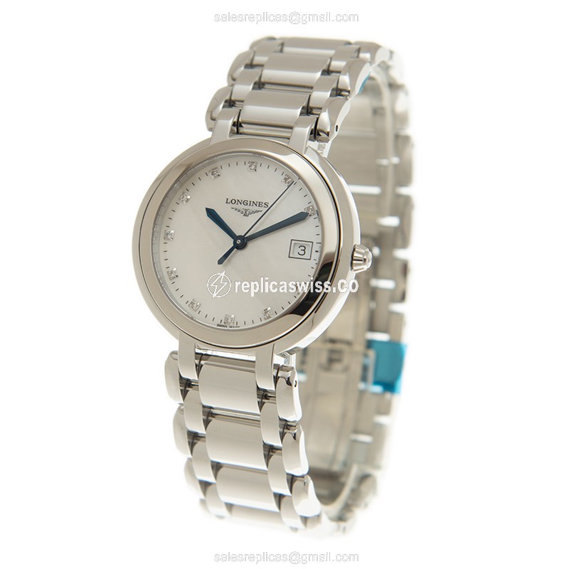 Longines L8.114.4.87.6 PRIMA LUNA Quartz Stainless Steel