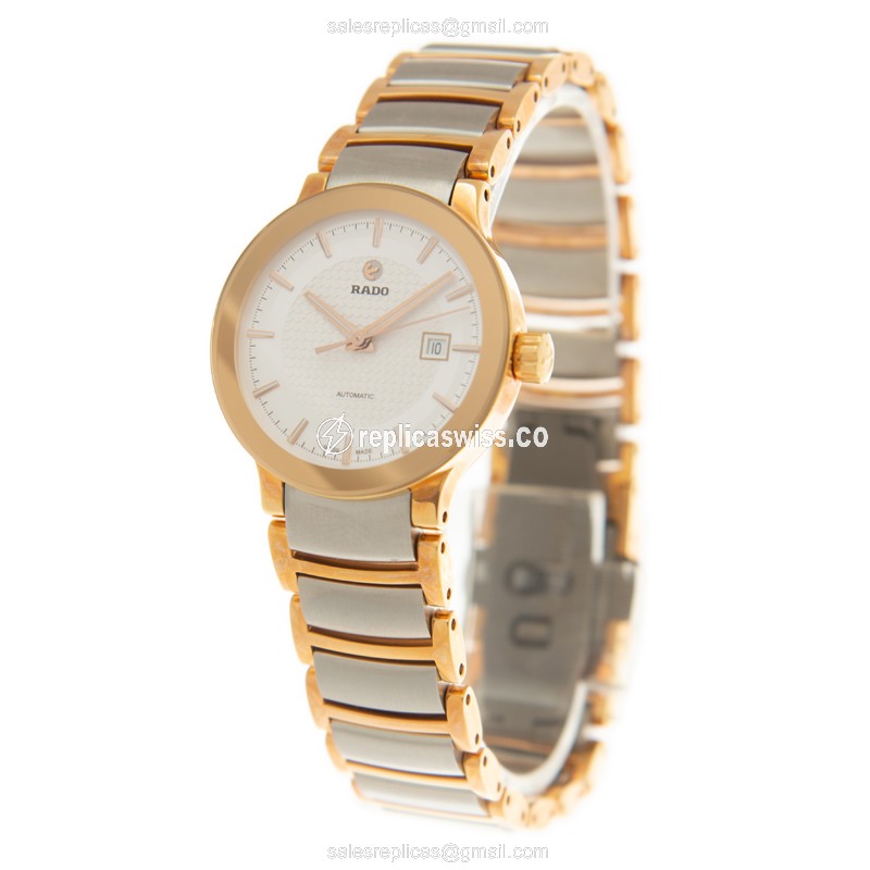 Rado R30954123 CENTRIX Automatic Gold-Plated & Stainless Steel