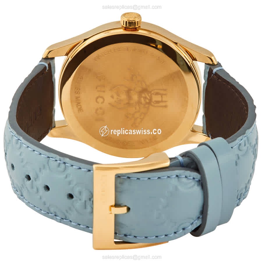 Gucci YA1264097 G-TIMELESS Quartz Gold-Plated & Stainless Steel