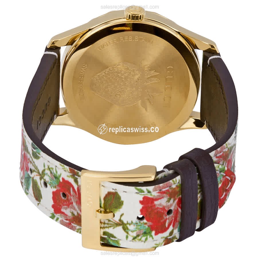 Gucci YA1264084 G-TIMELESS Quartz Gold-Plated & Stainless Steel