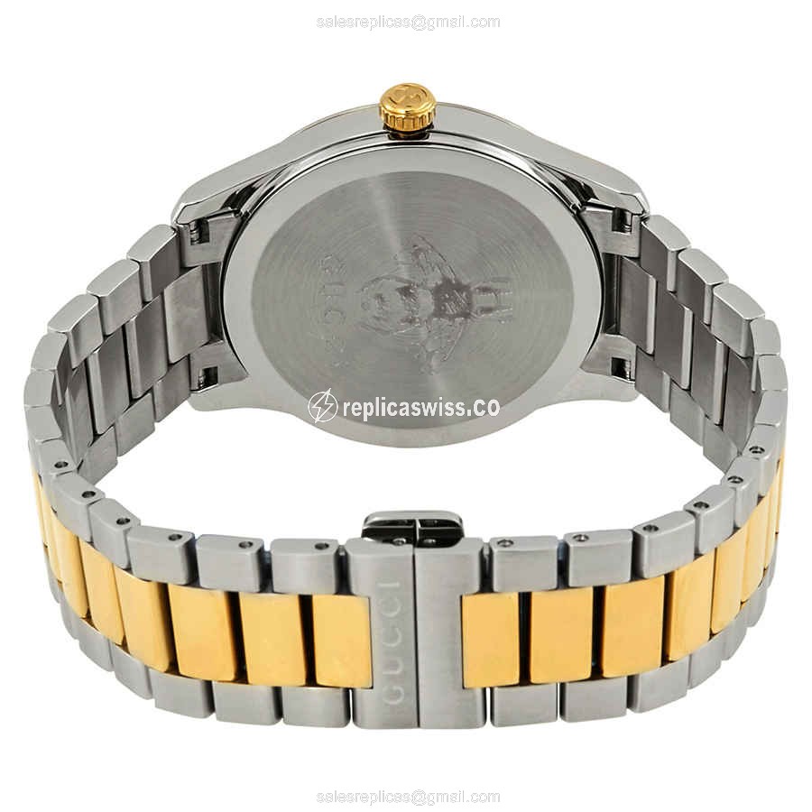 Gucci YA1264074 G-TIMELESS Quartz Gold-Plated & Stainless Steel