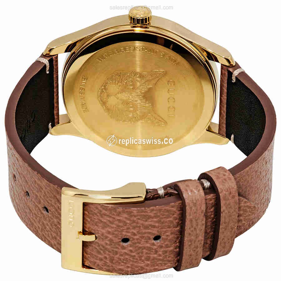 Gucci YA1264063 G-TIMELESS Quartz PVD Gold