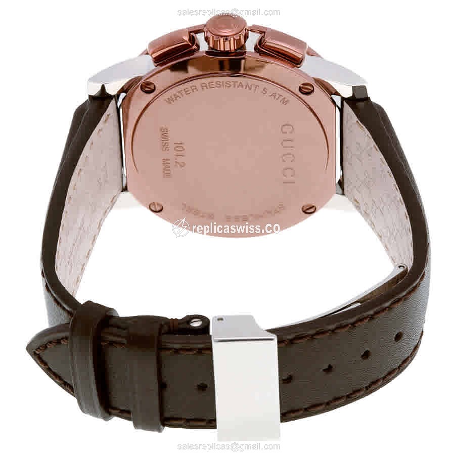 Gucci YA101202 G-CHRONO Quartz Gold-Plated & Stainless Steel