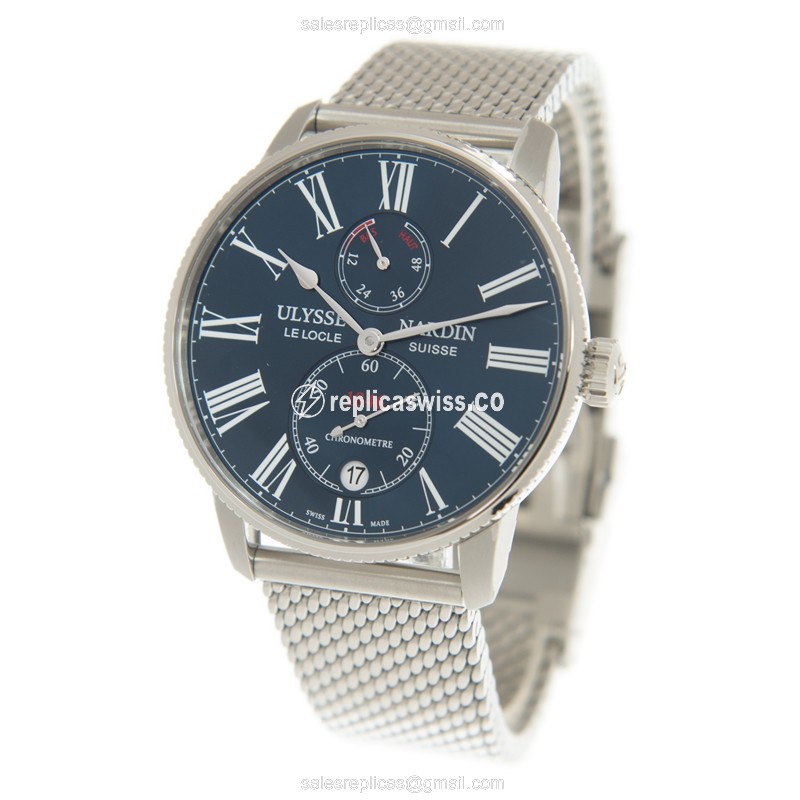 Ulysse Nardin 1183-310-7MIL/43 MARINE Automatic Stainless Steel