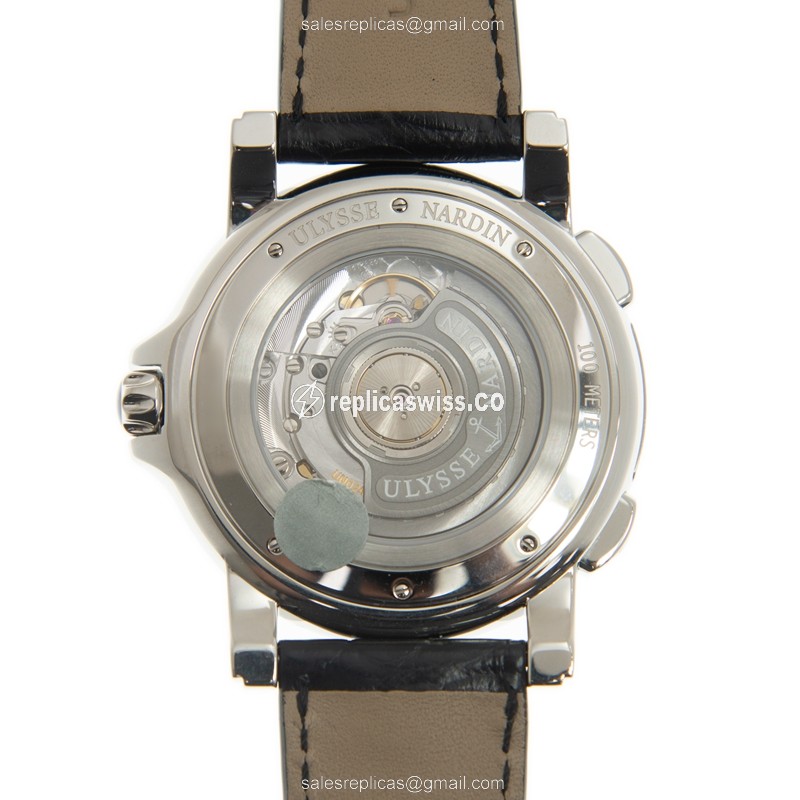 Ulysse Nardin 243-55/62 DUAL TIME Automatic Stainless Steel