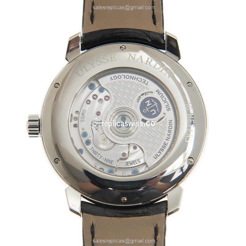 Ulysse Nardin 3203-136-2/30 CLASSIQUE Automatic Stainless Steel