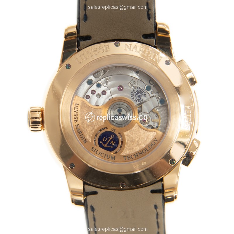 Ulysse Nardin 3346-126LE/93 CLASSIQUE Automatic 18kt Rose Gold