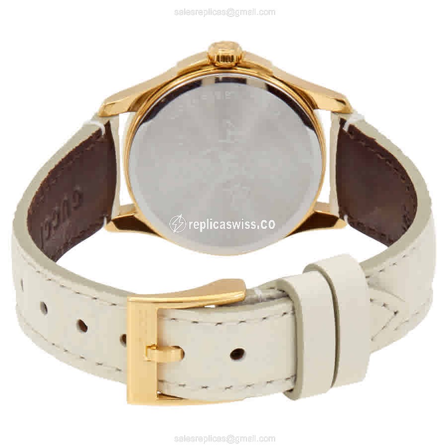 Gucci YA126580 G-TIMELESS Quartz PVD Gold