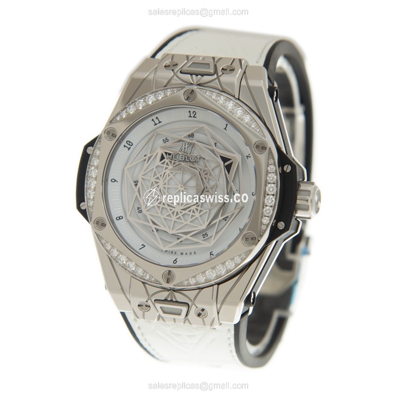 Hublot 465.SS.2027.VR.1204.MXM19 (LTD 200) BIG BANG Automatic Stainless Steel & Diamonds