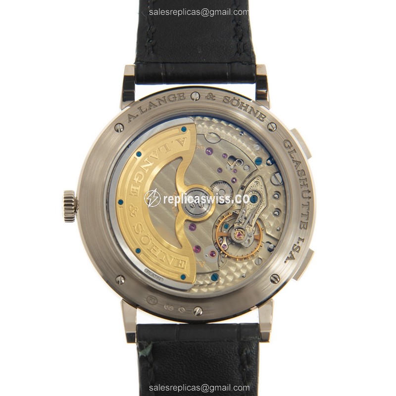 A Lange & Sohne 385.026 SAXONIA Automatic 18kt White Gold