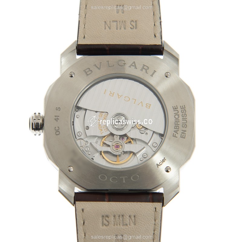 Bulgari OC41C1SLD OCTO ROMA Automatic Stainless Steel
