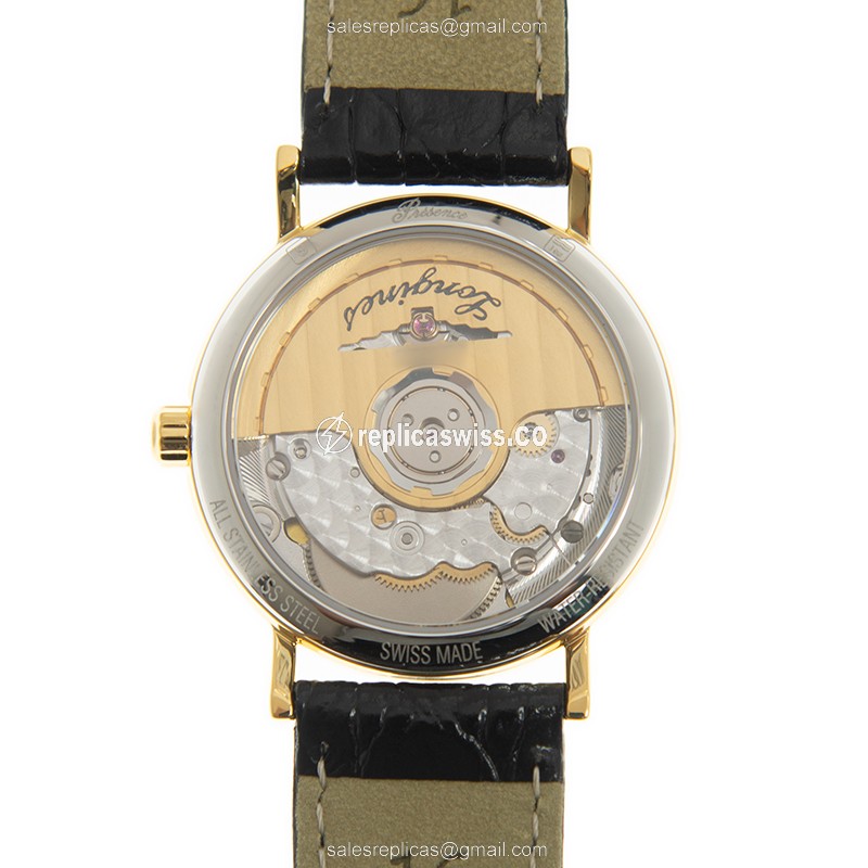 Longines L4.322.2.12.2 PRESENCE Automatic Gold-Plated & Stainless Steel