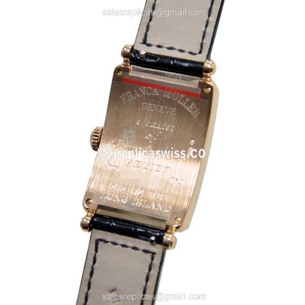 Franck Muller 902 QZ REL (5N) LONG ISLAND Quartz 18kt Rose Gold