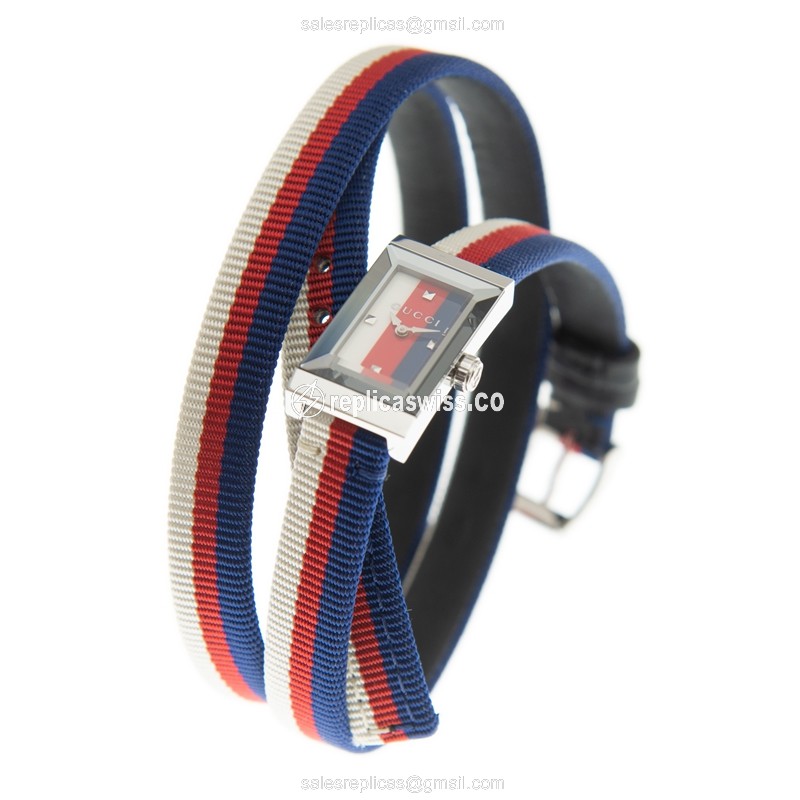 Gucci YA147502 G-FRAME Quartz Stainless Steel