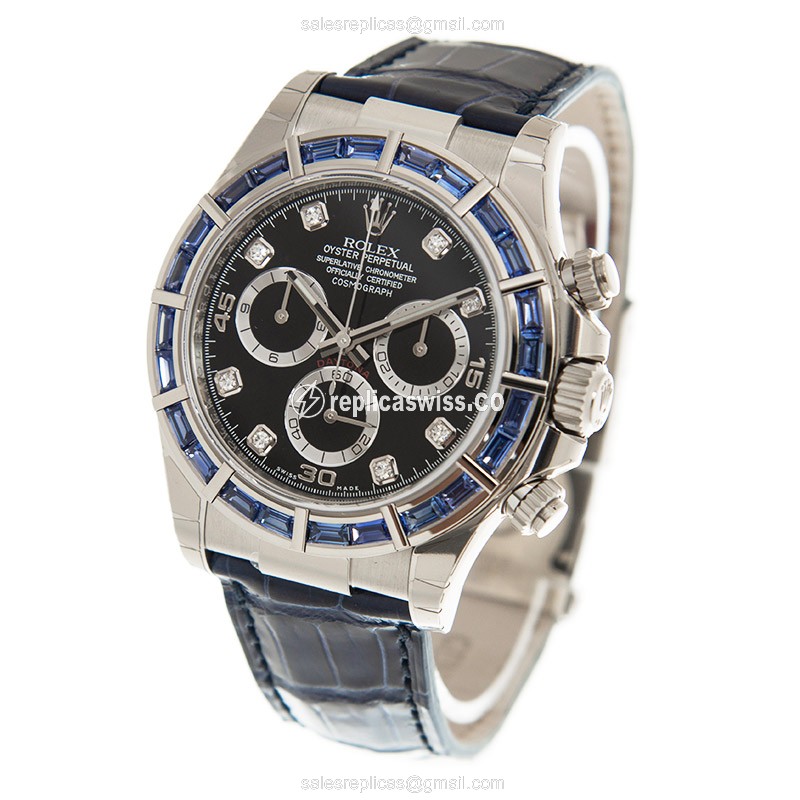 Rolex 116589SACI DAYTONA Automatic 18kt White Gold & Sapphire