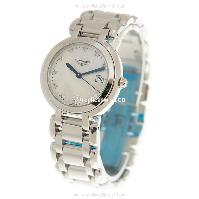 Longines L8.112.4.87.6 PRIMA LUNA Quartz Stainless Steel