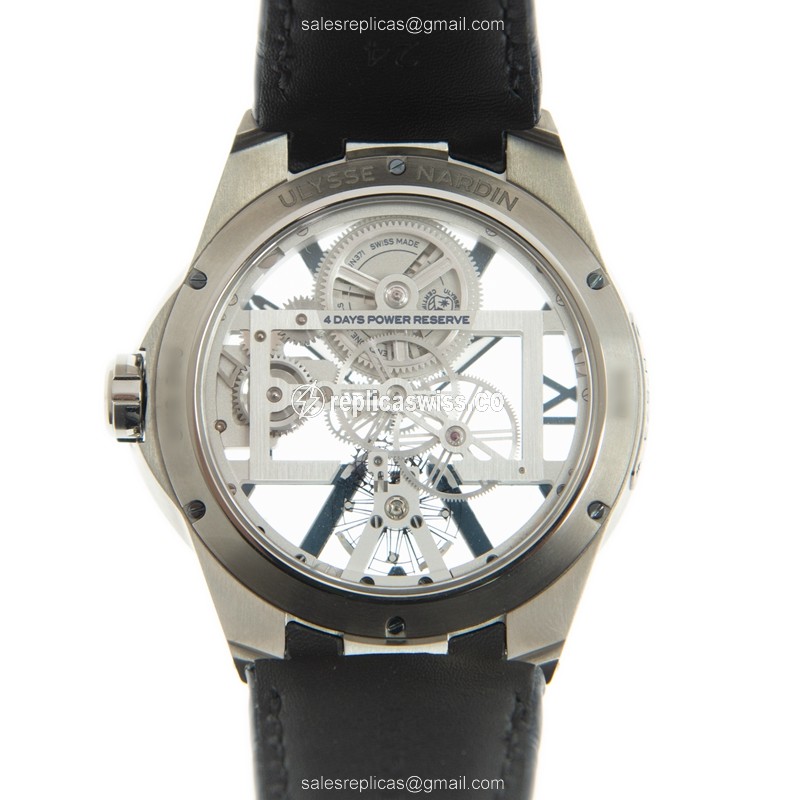 Ulysse Nardin 3713-260/03 SKELETON X Manual Wind Titanium