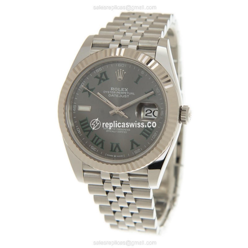 Rolex 126334-0022 DATEJUST Automatic 18kt White Gold & Steel