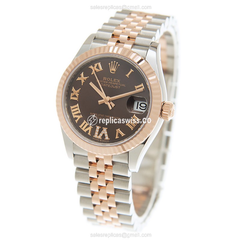 Rolex 278271-0004 DATEJUST Automatic 18kt Rose Gold & Steel