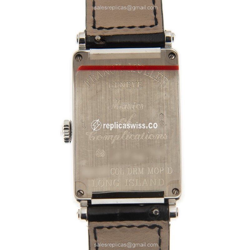 Franck Muller 952 QZ COL DRM MOP D (OG) LONG ISLAND Quartz 18kt White Gold & Diamond
