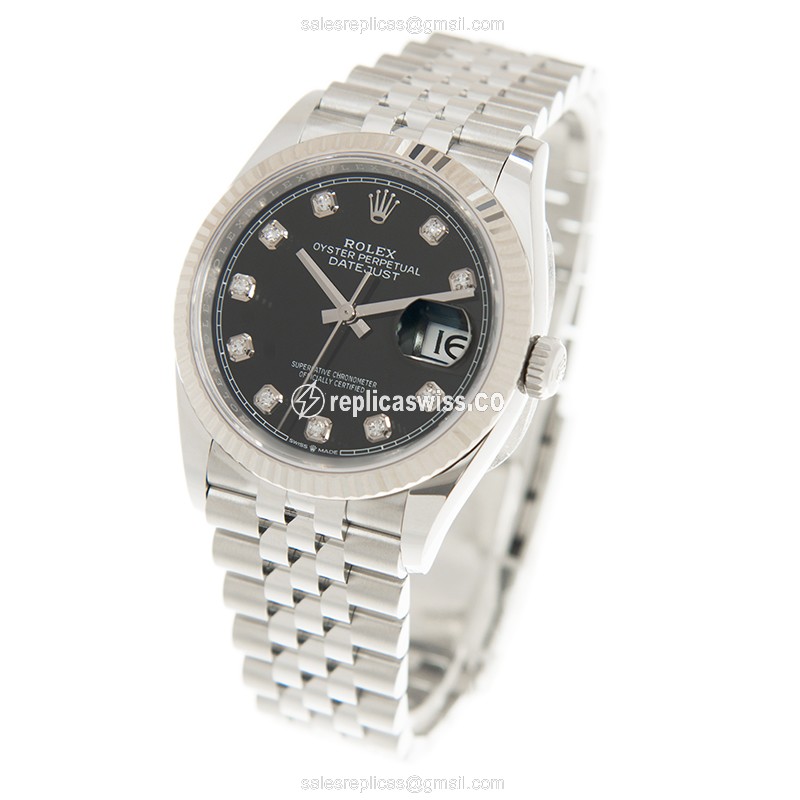 Rolex 126234-0027 DATEJUST Automatic 18kt White Gold & Steel