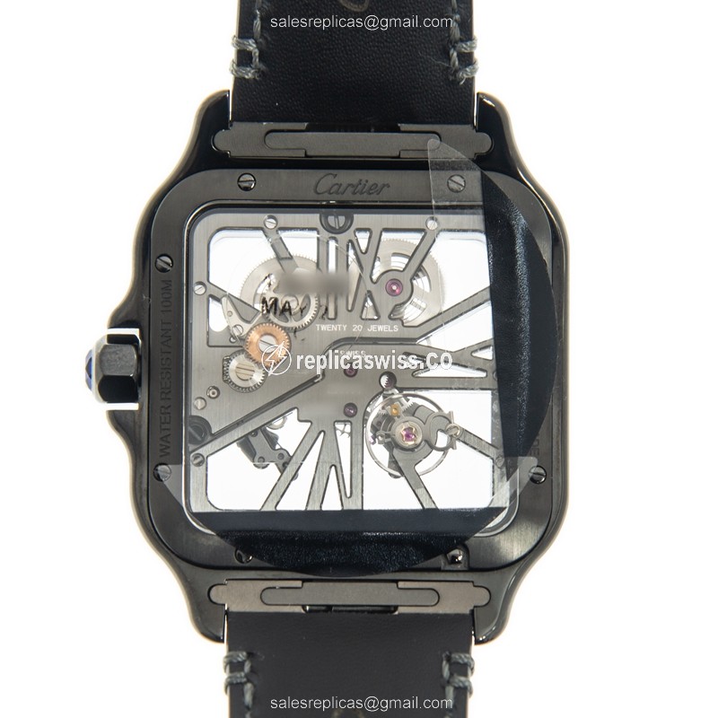 Cartier WHSA0009 SANTOS Manual Wind Stainless Steel