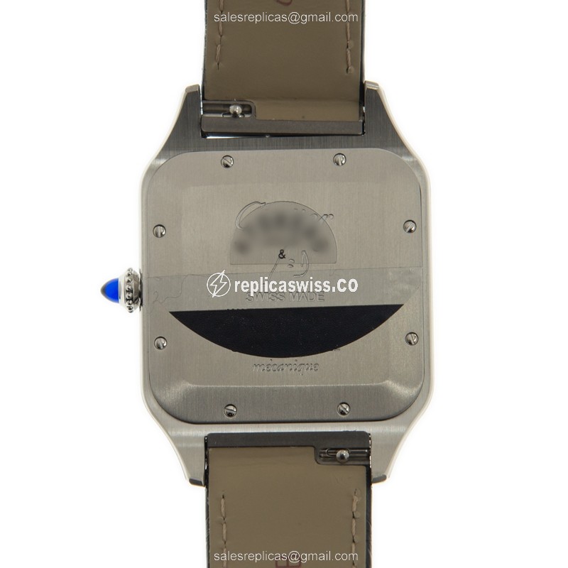 Cartier W2SA0017 SANTOS Manual Wind 18kt Rose Gold