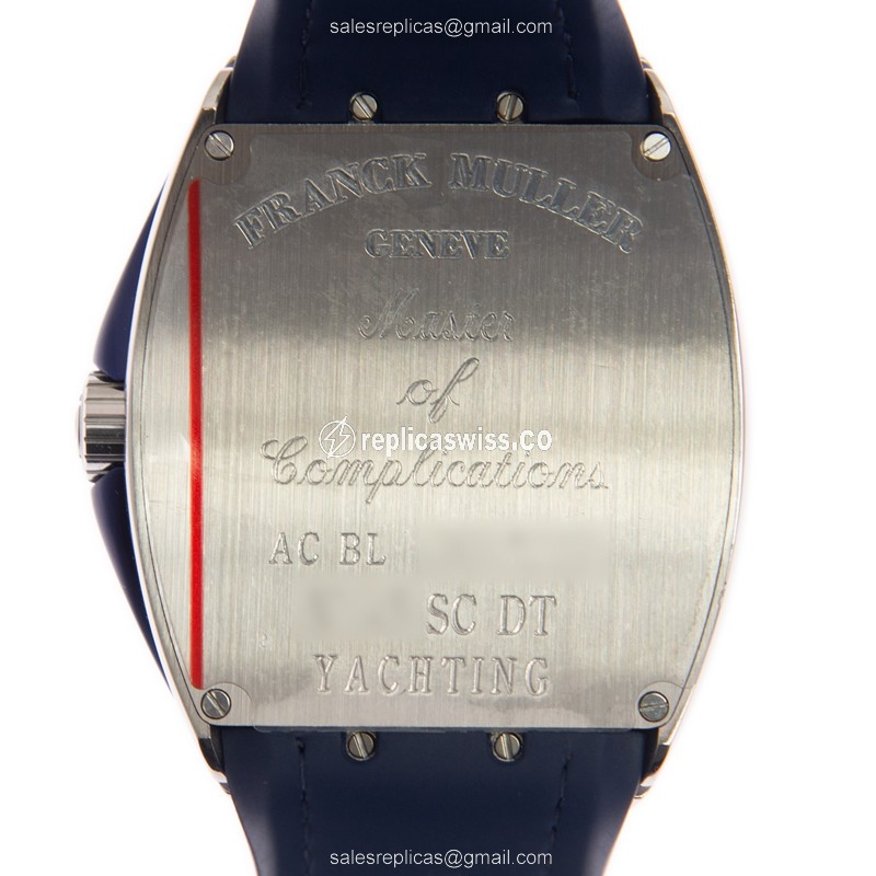 Franck Muller V 45 SC DT YACHTING (AC.BL) - WHITE VANGUARD Automatic Stainless Steel
