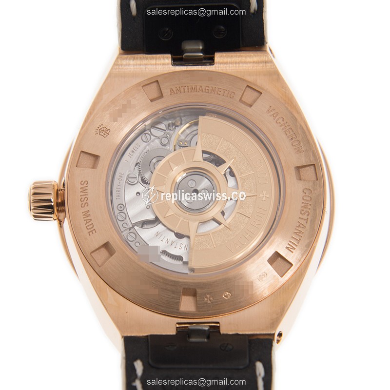 Vacheron Constantin 2305V/000R-B077 OVERSEAS Automatic 18kt Rose Gold & Diamonds