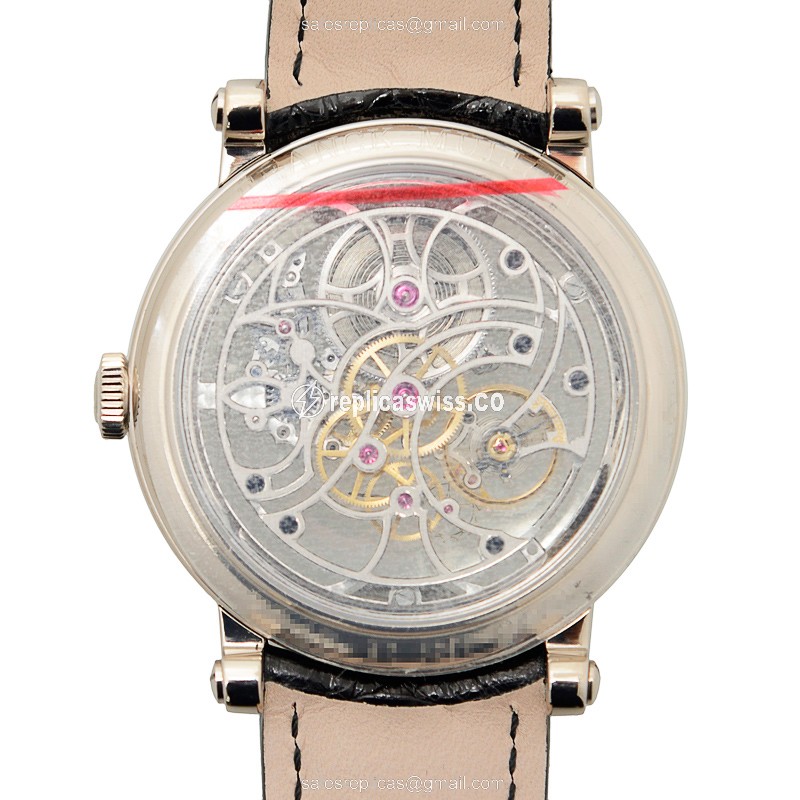 Franck Muller 7045 B S6 SQT (OG) 7 DAYS POWER RESERVE SKELETON Manual Wind Stainless Steel